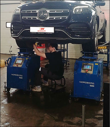 Диагностика подвески на&nbsp;вибростенде